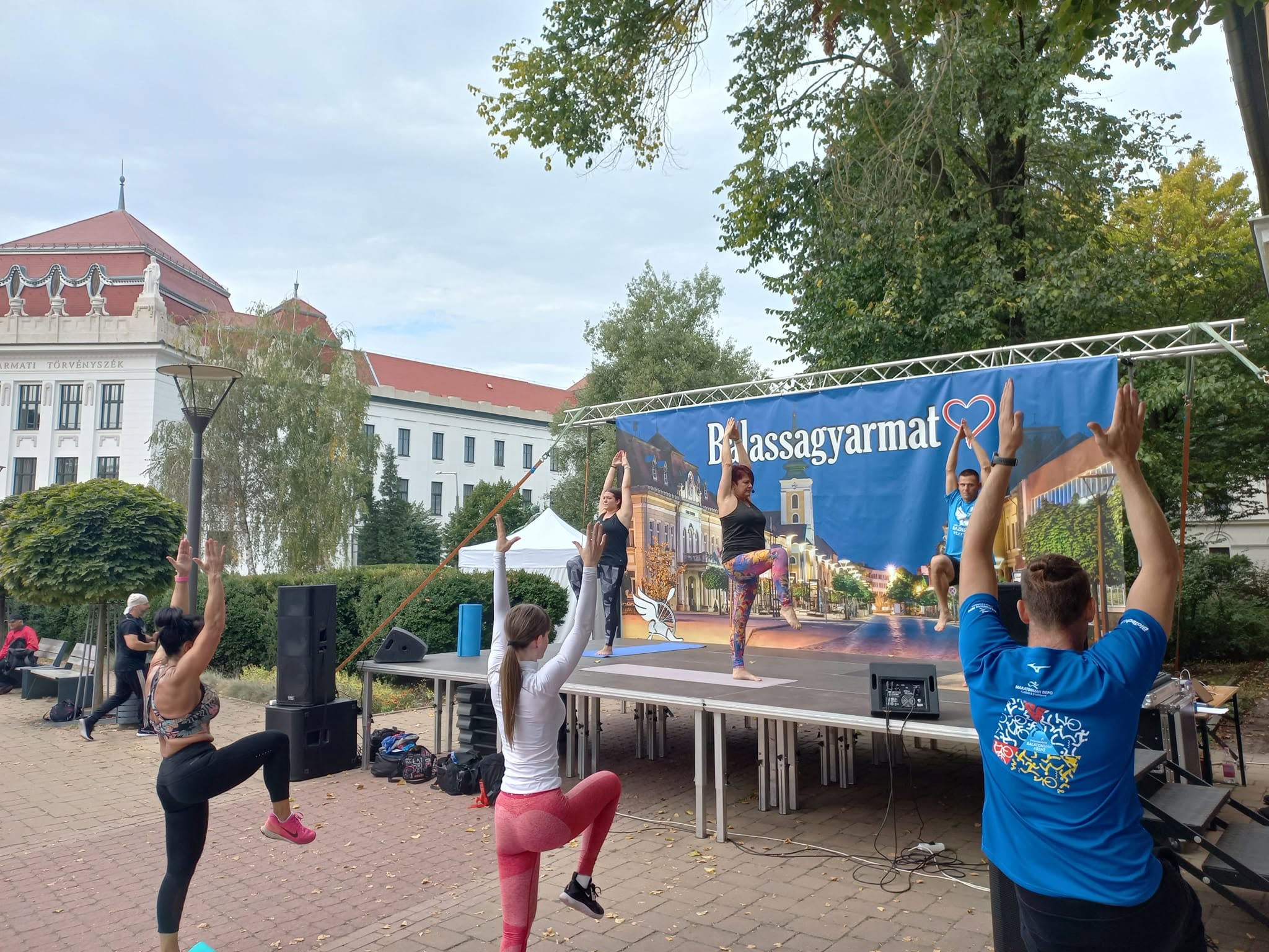 Kerékpározó közösség Balassagyarmaton
